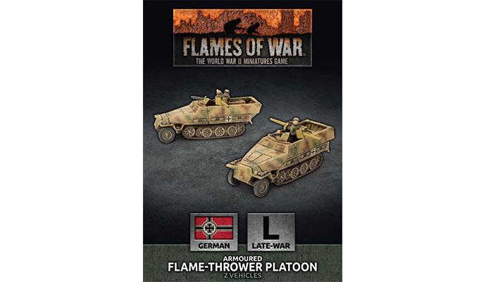Sd Kfz 251 Flamethrower Platoon  X2 Plastic