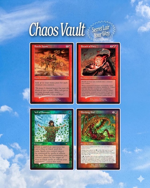 Secret Lair Drop Series 2026 : Chaos Vault Superdrop: Back In My Day Foil