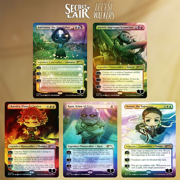 Secret Lair Drop Series  2023 : Hasbro Pulse Exclusive: Li   Est Walkers  Foil