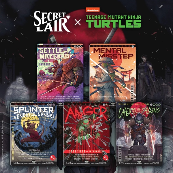 Secret Lair Drop Series 2026 : Totally Tubulair Superdrop: Secret Lair Teenage Mutant Ninja Turtles: The Last Ronin Regular
