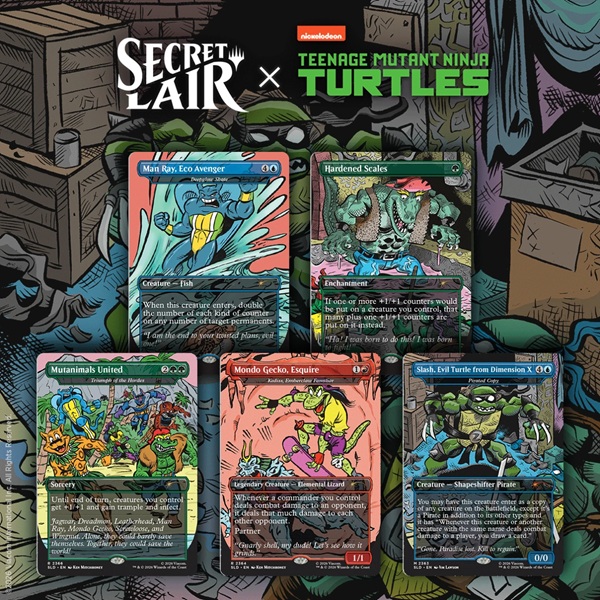Secret Lair Drop Series 2026 : Totally Tubulair Superdrop: Secret Lair Teenage Mutant Ninja Turtles: The Mighty Mutanimals Regular