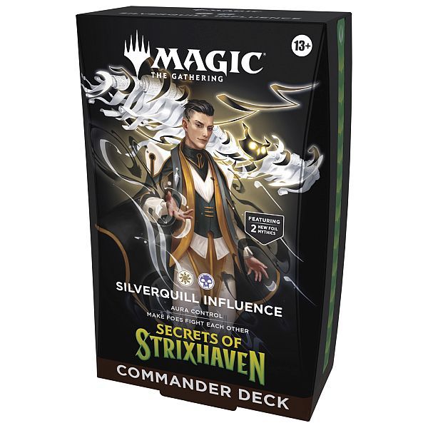 Secrets Of Strixhaven Commander Deck Silverquill Influence