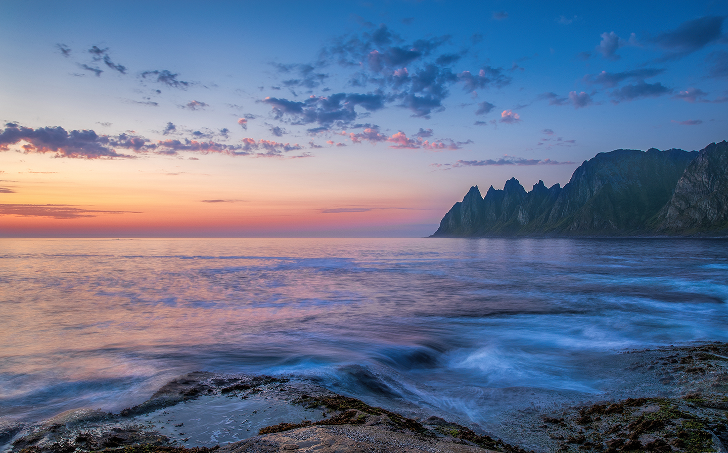 Senja Sunset Af Frank Olsen