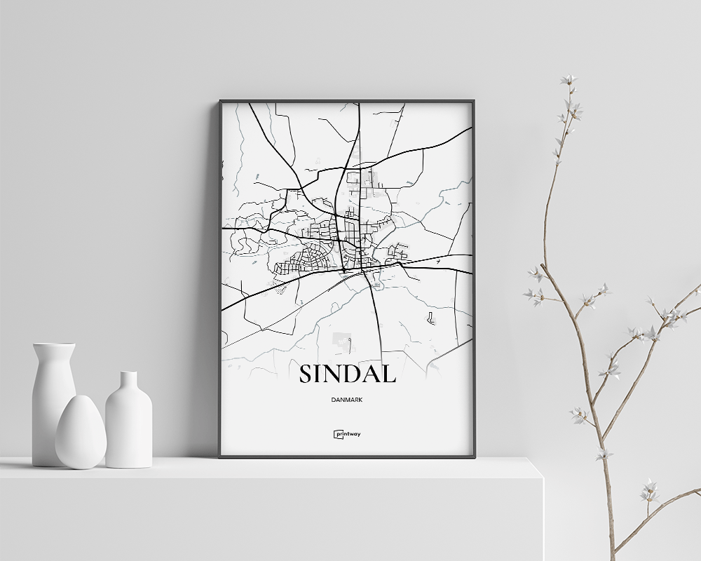 Sindal Plakaten Hvid