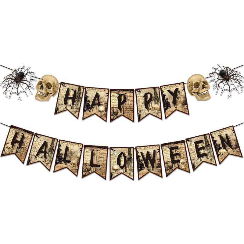Skræmmende Hængende Halloween Dekoration  Happy Halloween