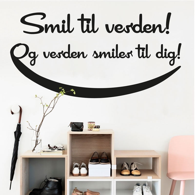 Smil Wallsticker
