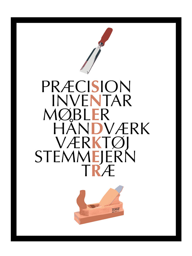 Snedker Citat Plakat