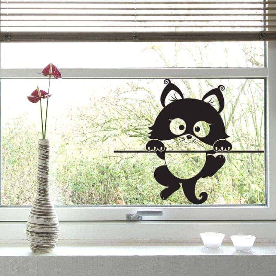 Sød Kat Wallsticker