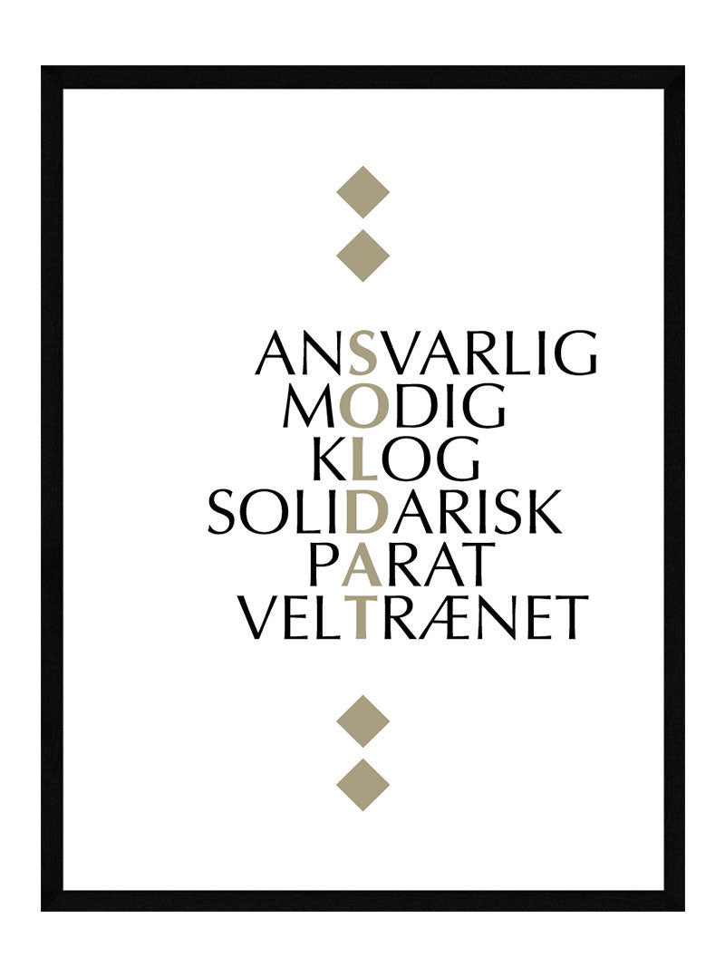 Soldat Citat Plakat