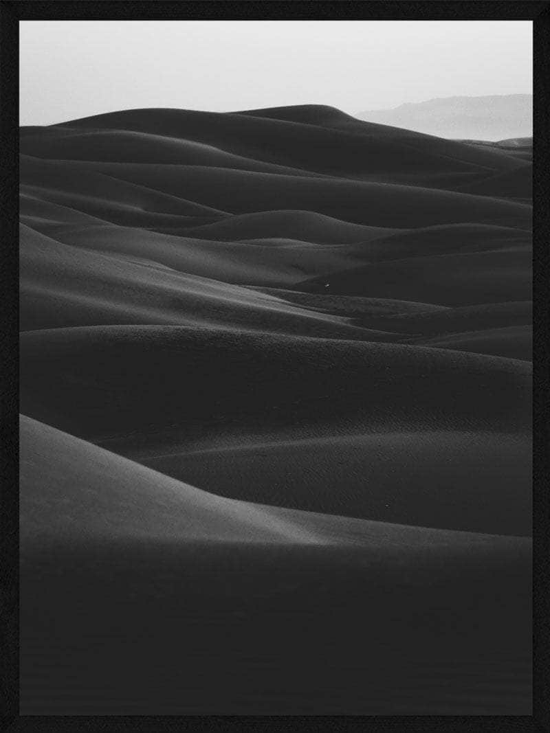 Sort Sand Plakat