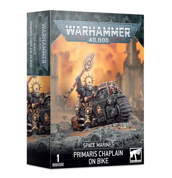 Space Marines Primaris Chaplain On Bike 99120101273