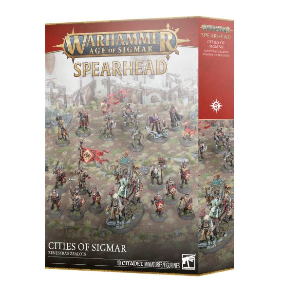 Spearhead: Cities Of Sigmar: Zenestra Zealots Begynderbox 99120202061