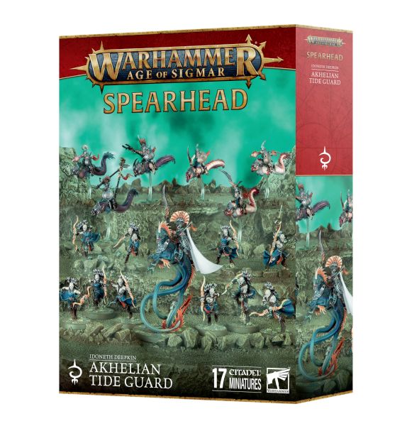Spearhead: Idoneth Deepkin: Akhelian Tide Guard  2025  Begynderbox 99120219024