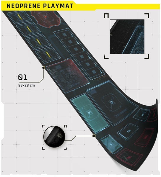 Spillem 195 165 Tte  Playmat  Cyberpunk 2077: Neoprene