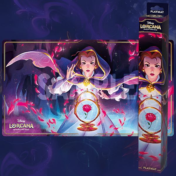 Spillem 195 165 Tte  Playmat  Disney Lorcana Tcg: Set   Shimmering Skies: Belle