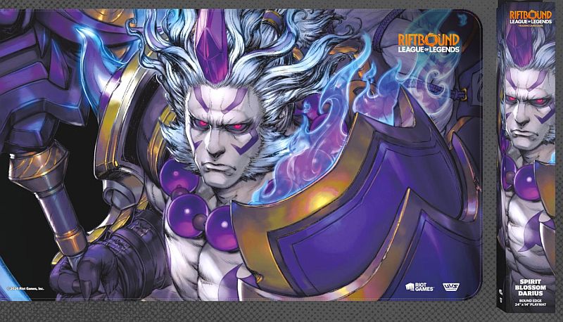 Spillem 195 165 Tte  Playmat  Riftbound: League Of Legends Tcg: Set 02: Spiritforged   : Spirit Blossom Darius