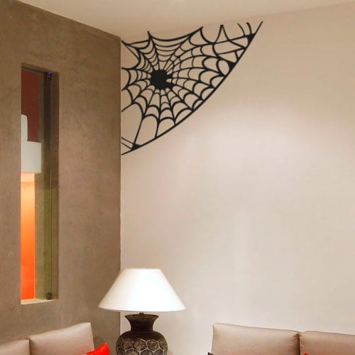 Spindelvæv Wallsticker
