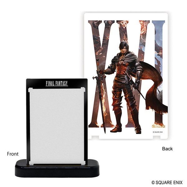Square Enix   Ultra Pro One-touch Edge Magnetic Holder Final Fantasy: Clive Standard Size   -    Quot     -    Quot  35pt Uv Sleeves  Xff00zzz93