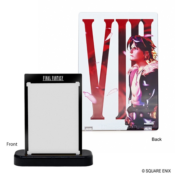 Square Enix   Ultra Pro One-touch Edge Magnetic Holder Final Fantasy: Squall Standard Size   -    Quot     -    Quot  35pt Uv Sleeves  Xff00zzz90