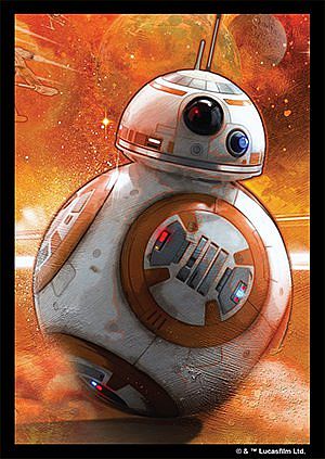 Star Wars Sleeves: Bb-  Deck Protector 50 Lommer  Fsws26