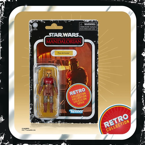 Star Wars The Mandalorian: The Armorer  Retro Collection  Figure 10cm