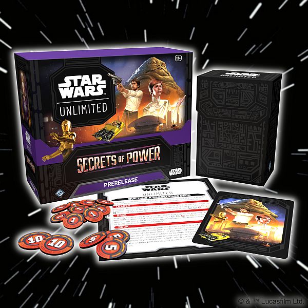Star Wars: Unlimited Tcg Set  : Secrets Of Power Prerelease Box