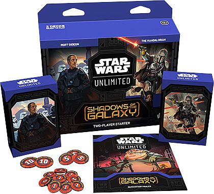 Star Wars: Unlimited Tcg Set  : Shadows Of The Galaxy Two-player Starter  Decks  Regler   Tilbeh 195 184