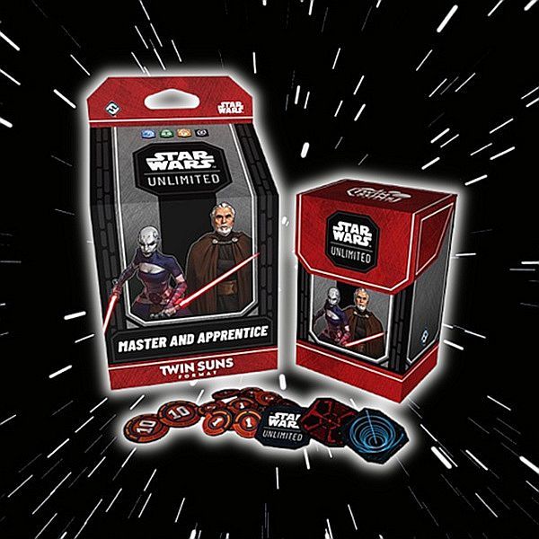 Star Wars: Unlimited Tcg: 2026 Twin Suns Master And Apprentice Deck Asajj Ventress Count Dooku