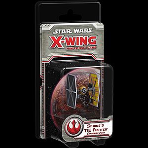 Star Wars:  -wing: First Edition Sabine   Tie Fighter Expansion  Wave 10  Ffg Miniatures Game