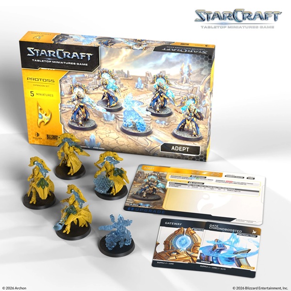 Starcraft: The Miniatures Game Protoss: Adept Hero Expansion Set