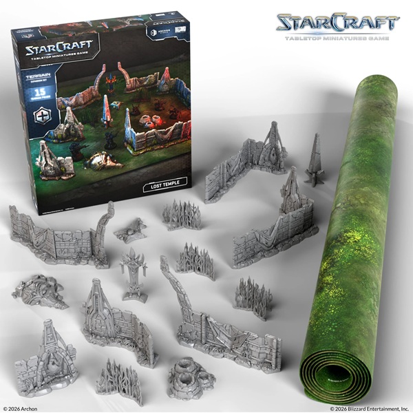 Starcraft: The Miniatures Game: Terrain Expansion Set Lost Temple