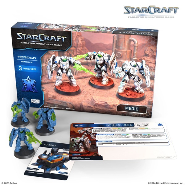 Starcraft: The Miniatures Game Terran: Medic Expansion Set