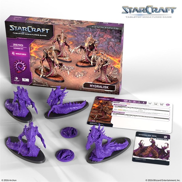 Starcraft: The Miniatures Game Zerg: Hydralisk Expansion Set