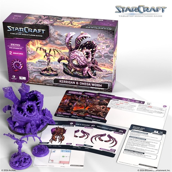 Starcraft: The Miniatures Game Zerg: Kerrigan  Primal Kerrigan  Hero Expansion Set