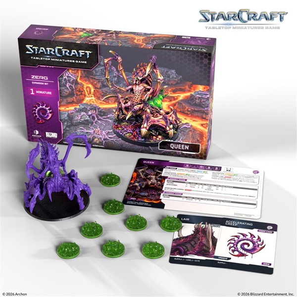 Starcraft: The Miniatures Game Zerg: Queen Expansion Set
