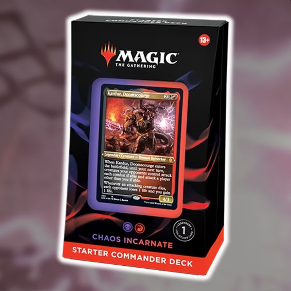 Starter Commander Deck 2022: Chaos Incarnate  Kardur  Doomscourge