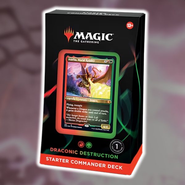 Starter Commander Deck 2022: Draconic Destruction  Atarka  World Render