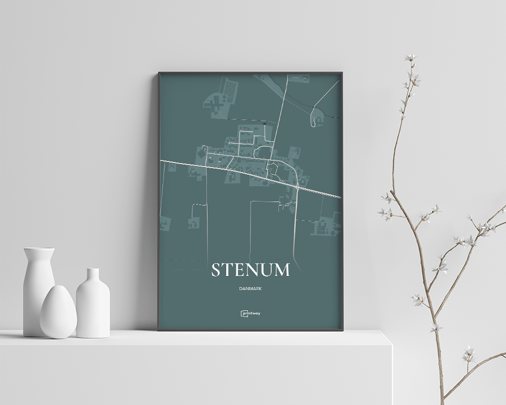 Stenum Plakaten Skovgrøn