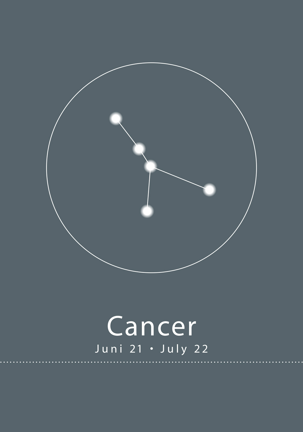 Stjernetegn Cancer Af Ten Valleys