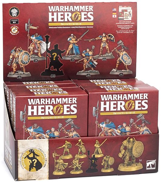 Stormcast Eternals Warhammer Heroes Display Box    Random Figures