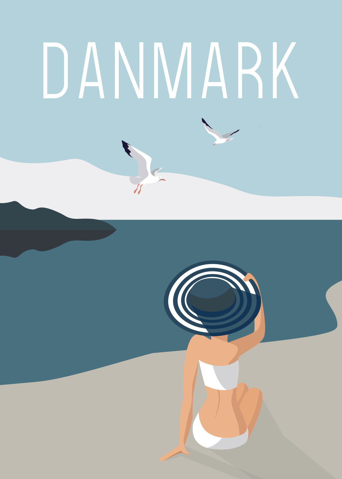 Strandmåger Af Rikke Axelsen
