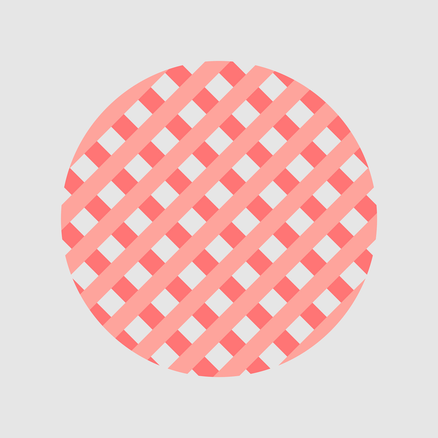 Striped Circle Af Mads Hindhede
