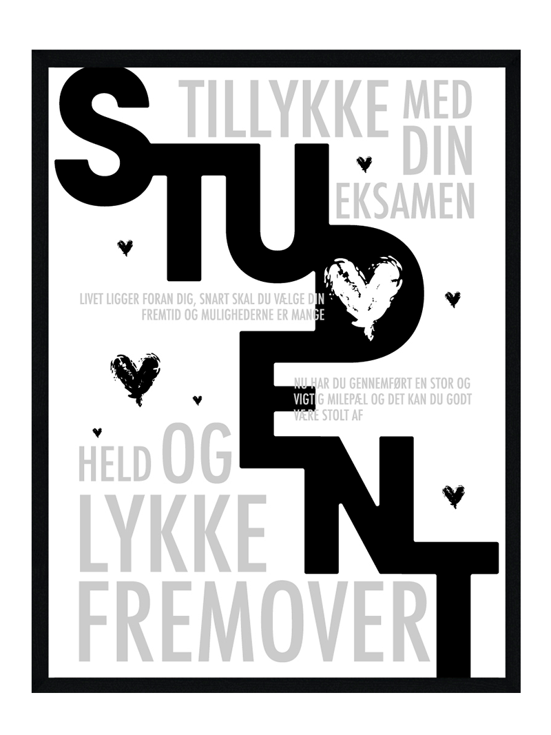 Student Plakat Personlig Plakat