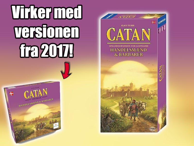 Super Tilbud Catan: Handelsm 195 166 Nd   Barbarer:  -  Spillere Expansion Udvidelse  Dansk 5th Edition  Mdg109d   Settlers