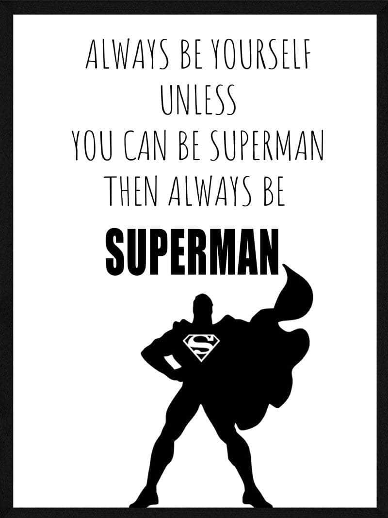 Superman Plakat