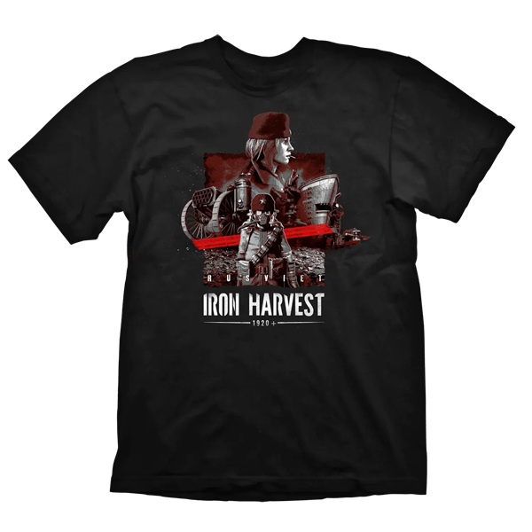 -shirt Iron Harvest: Rusviet Black Size: Small