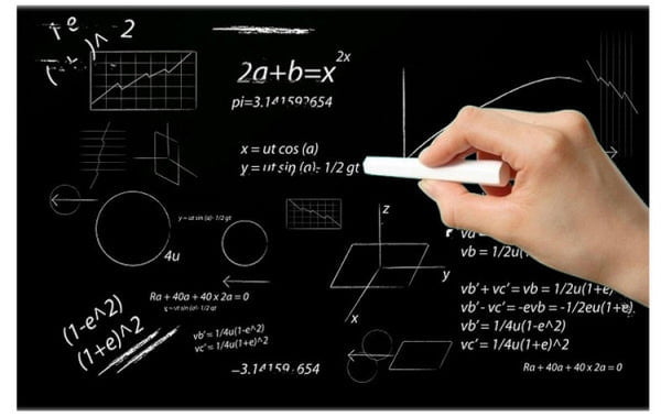 Tavle Wallsticker Til Kridt Inkl Kridt 60x100cm