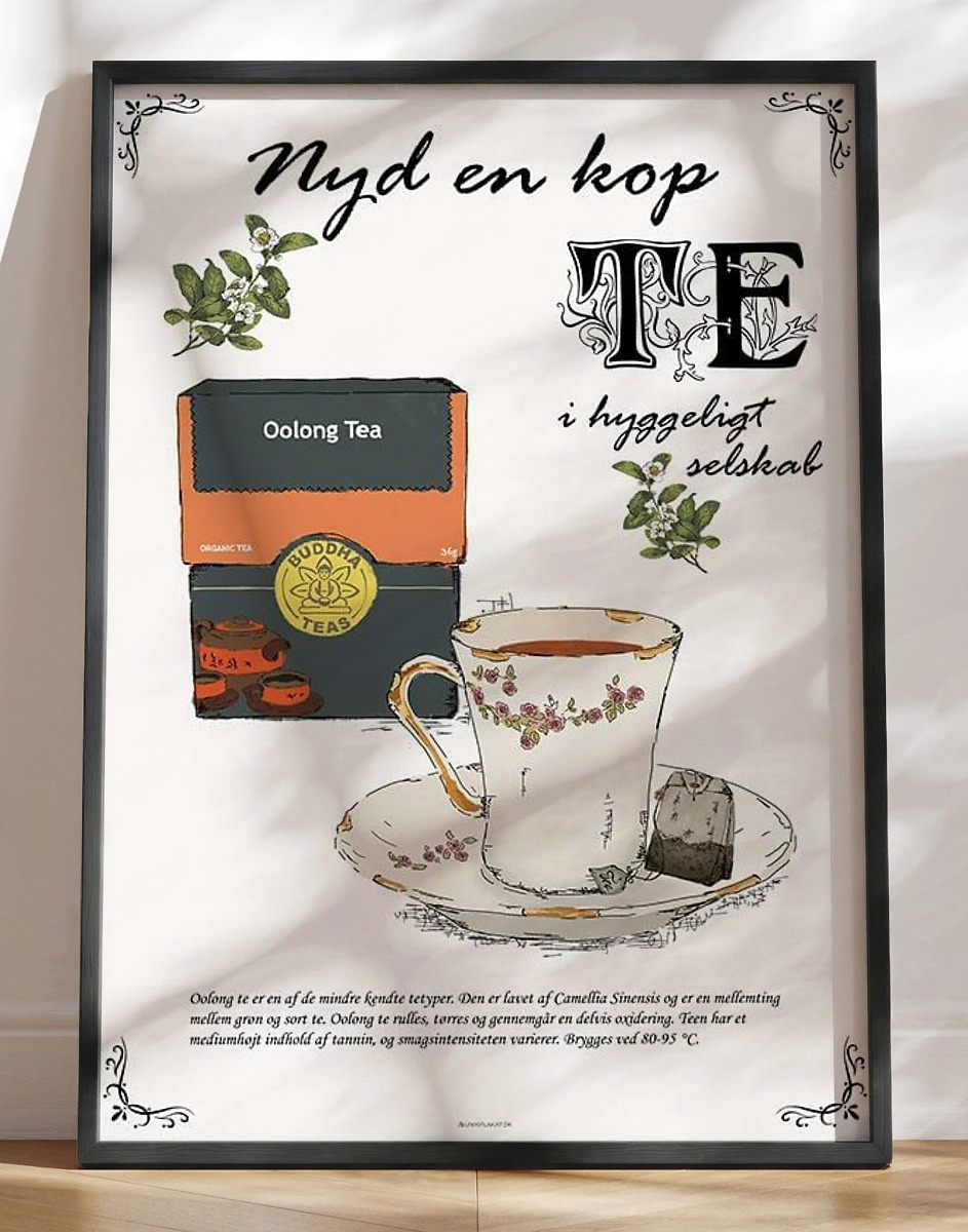 Te Plakat Oolong Te