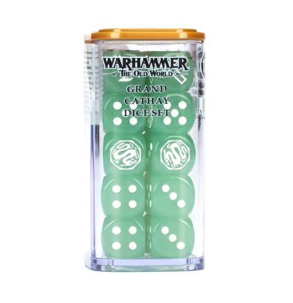 Terninger Warhammer: The Old World: Grand Cathay Dice Set  18d6   Artillery   Scatter Dice   2025  99222720001