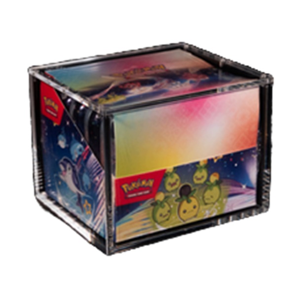 The Acrylic Box Acrylic Case  Akrylkasse  Pokemon Tin Mini Tin  10ct  Display Guard